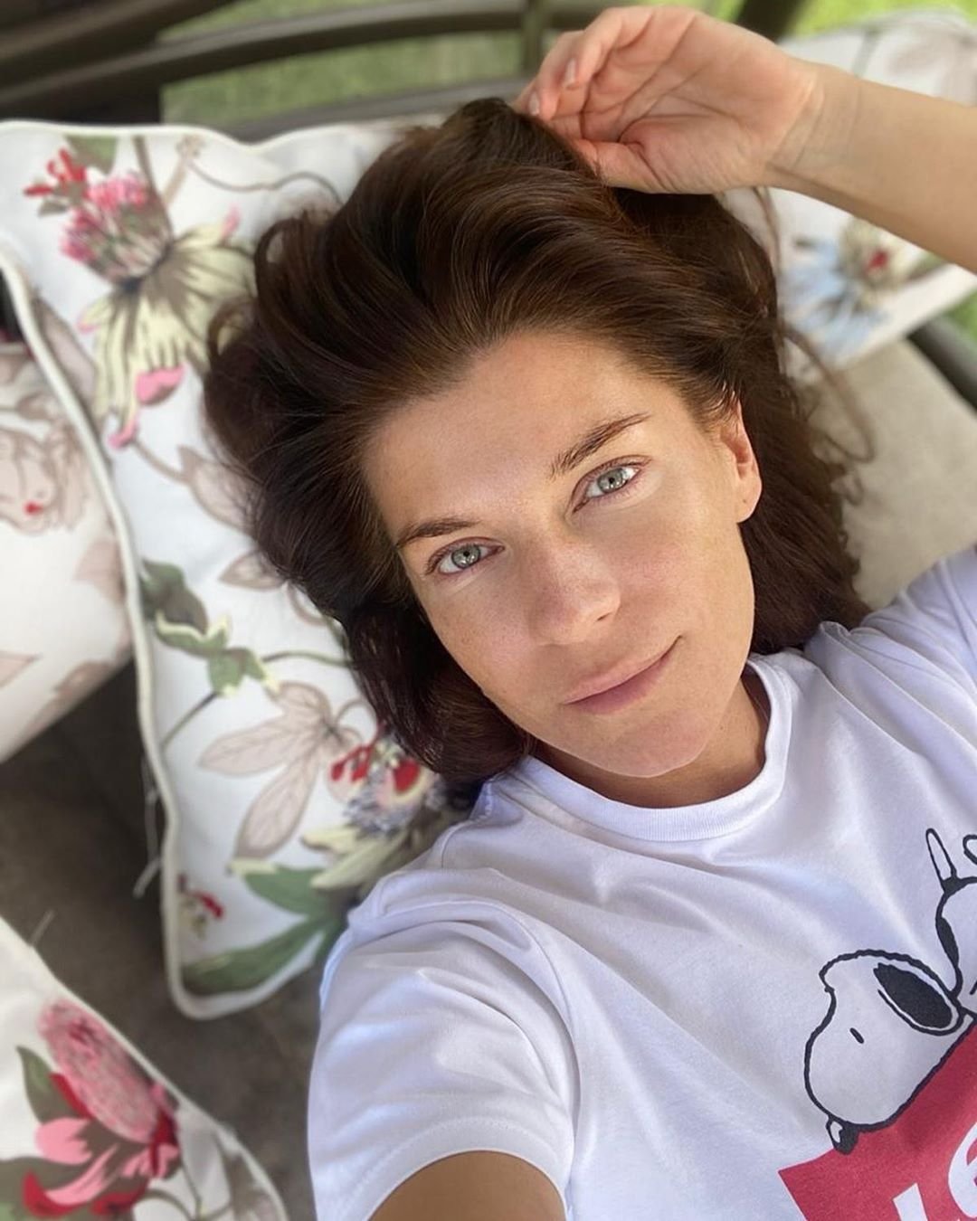 Беременная Екатерина Волкова