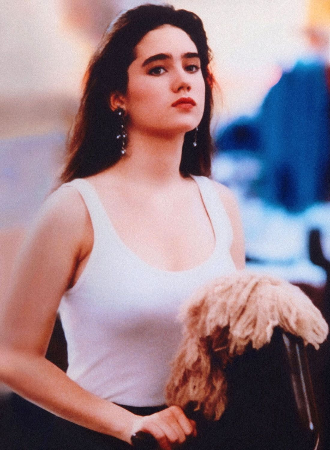 Дженнифер Коннелли в купальнике 1990