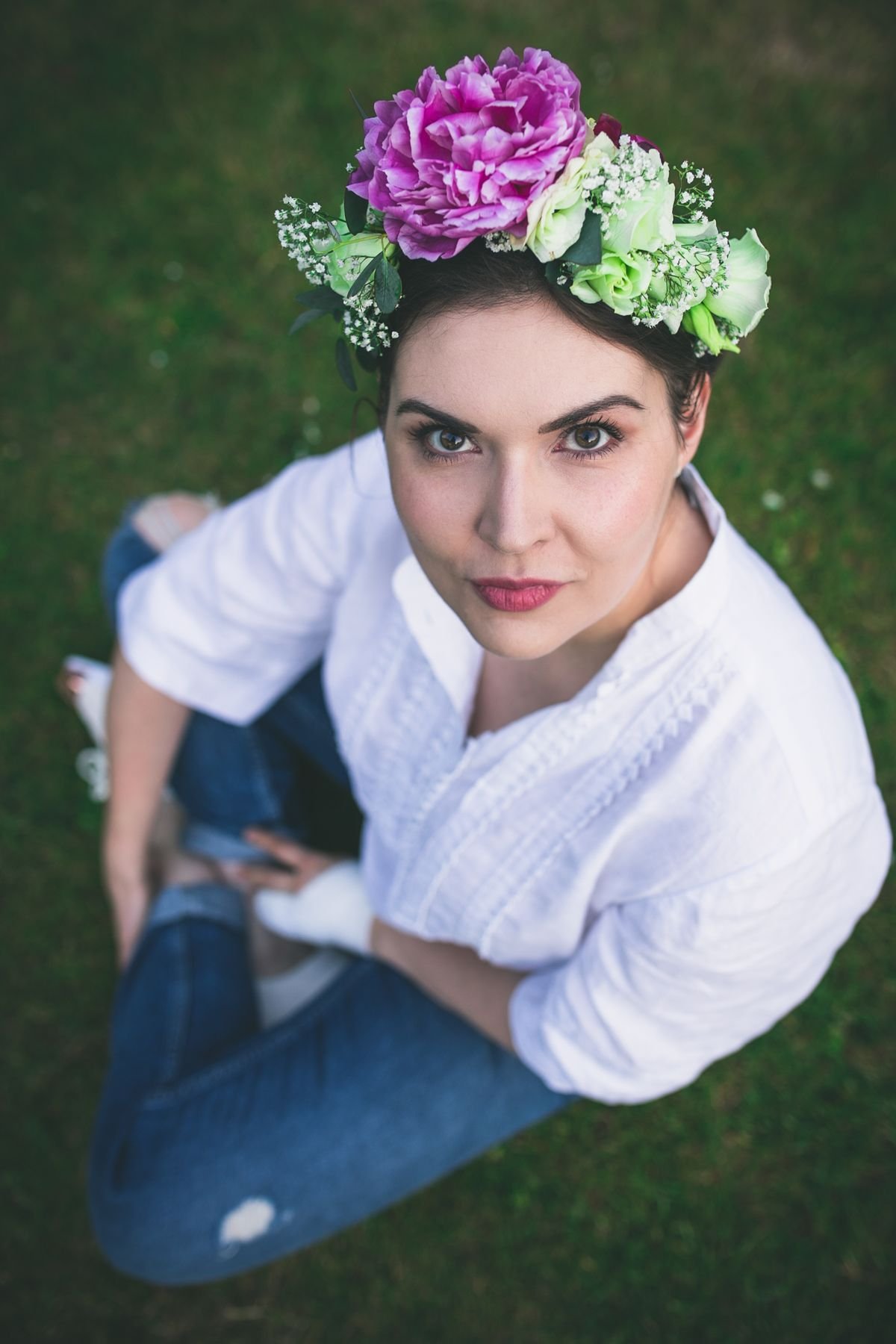 Стюардесса Алена Глухова
