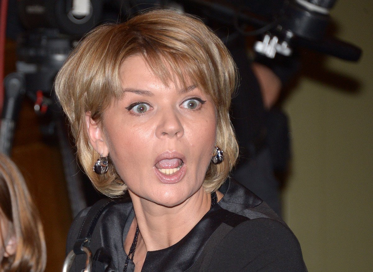 Юлия Меньшова рот
