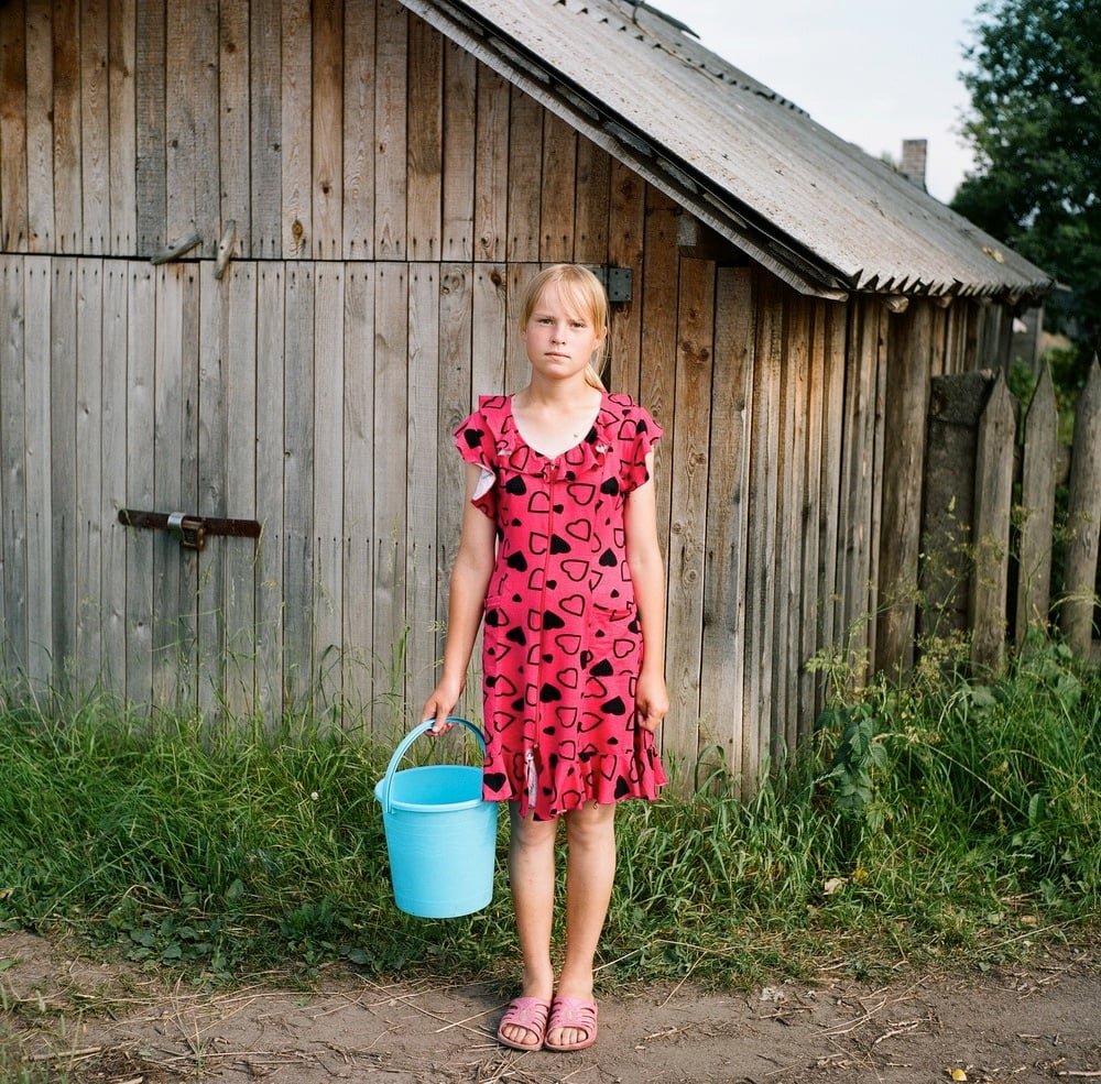 Екатерина Олькина босиком