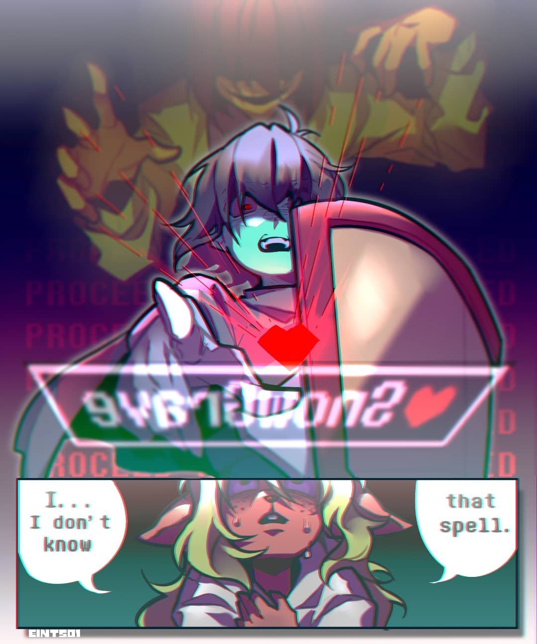 Deltarune Ноэль и Крис 18