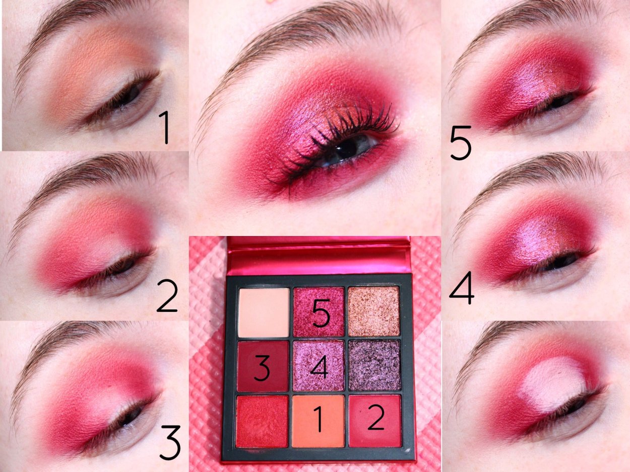 Макияжи с палеткой Farres Cosmetics Ruby Obsessions