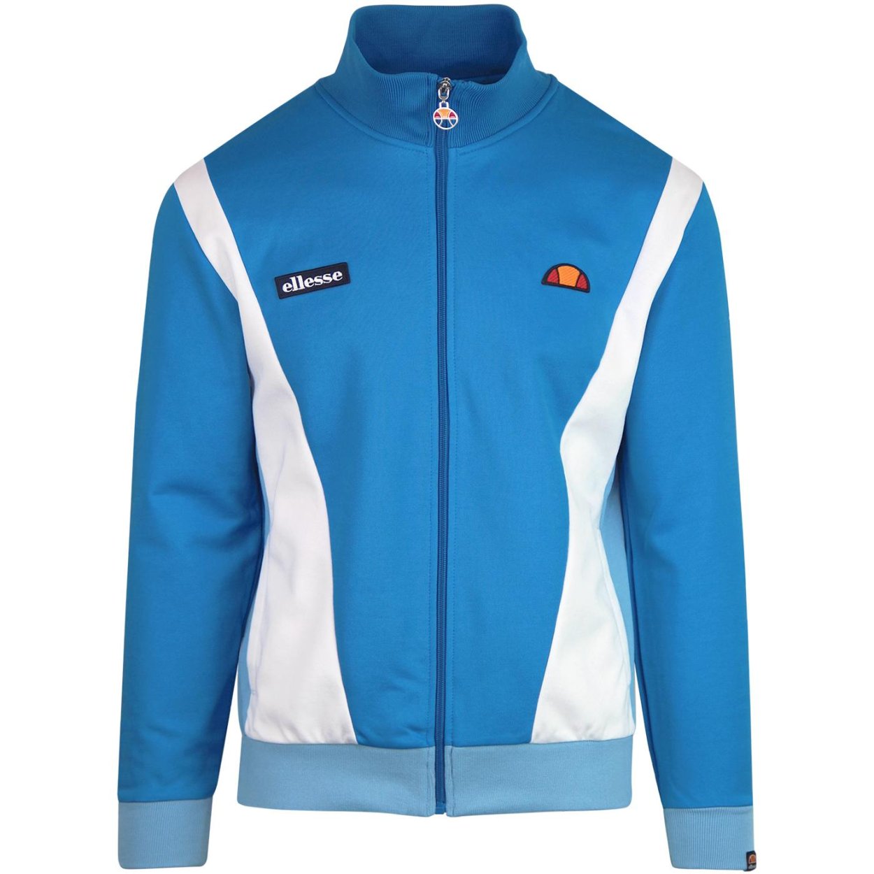 Strada Luke Retro Colour Block Hooded Jacket Navy