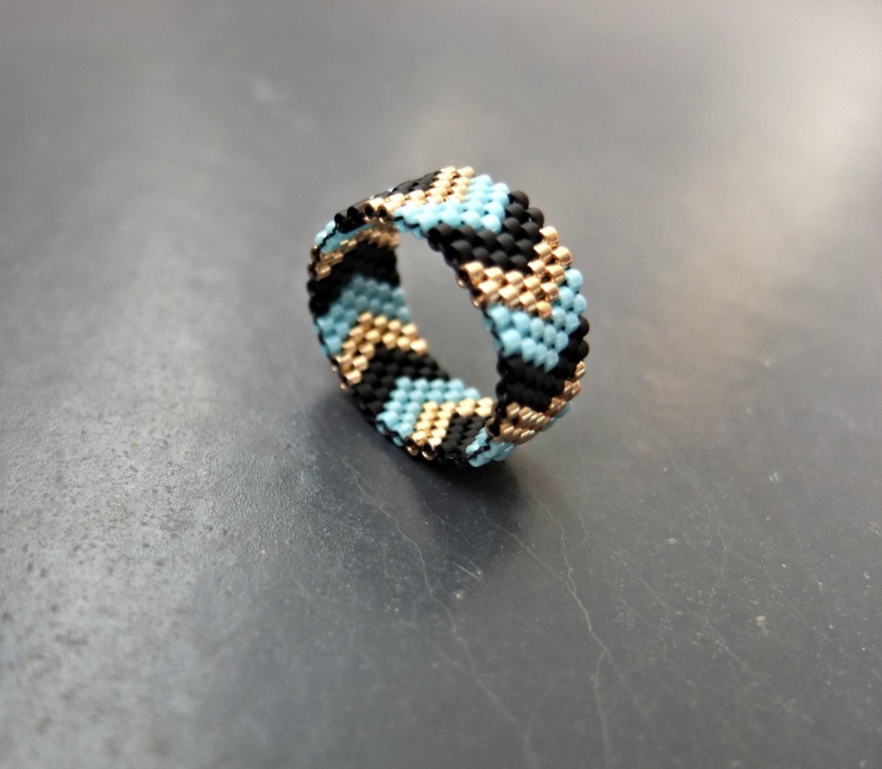 Кольца из бисера Эстетика