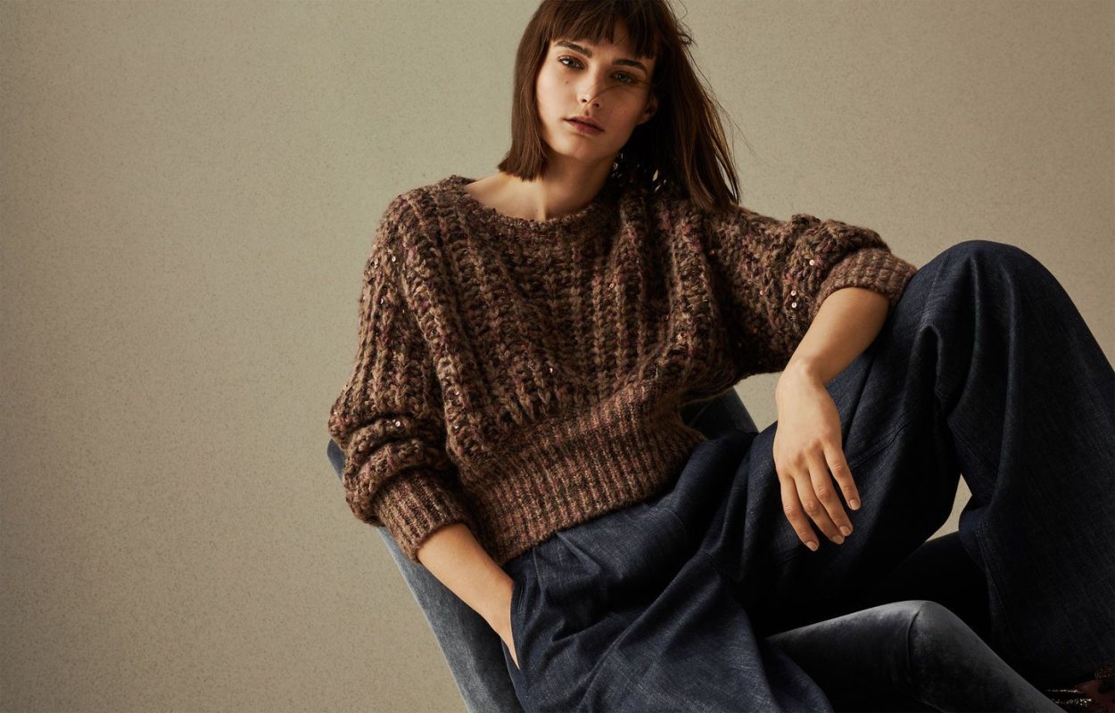 Полосатый джемпер massimo Dutti