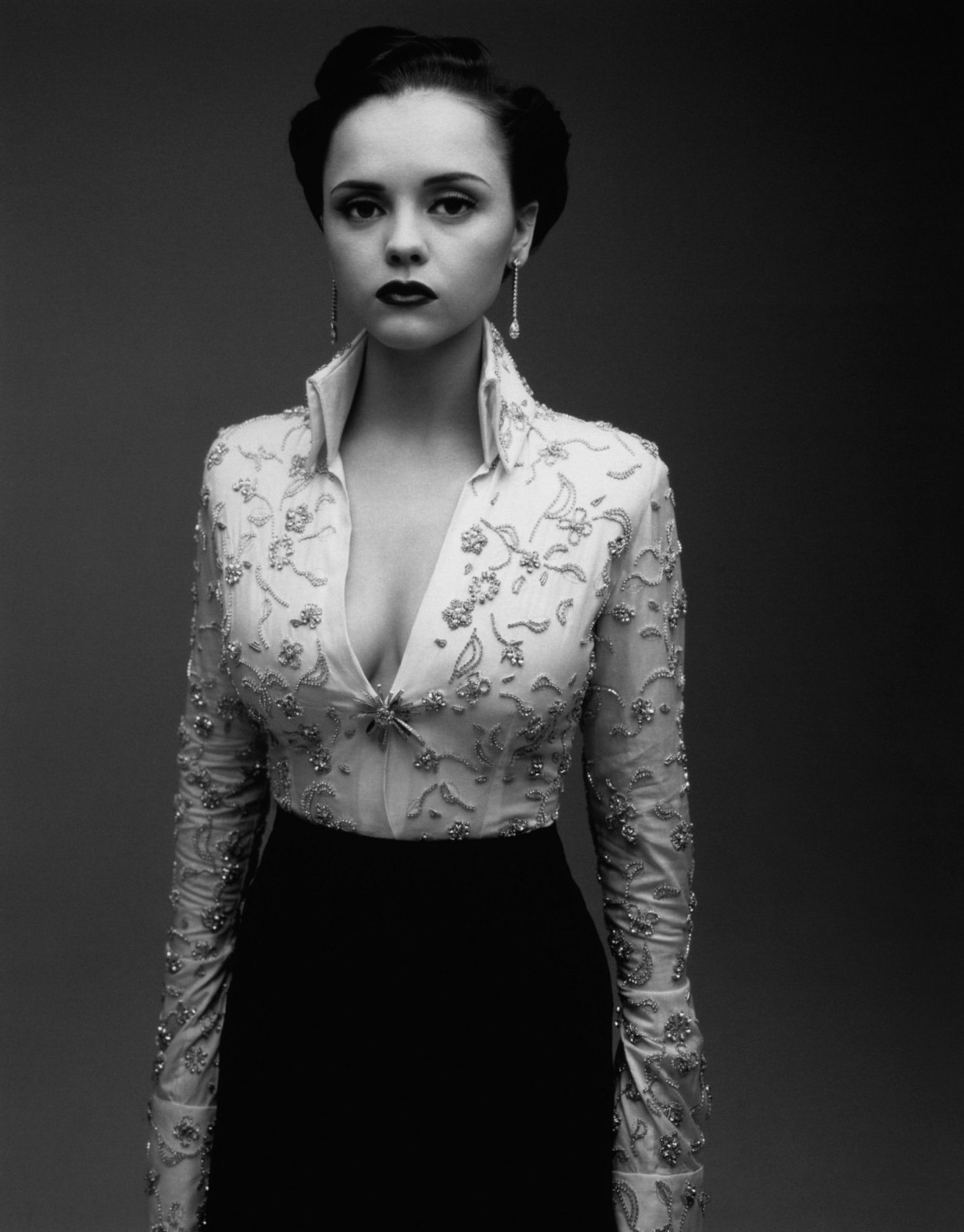 Christina Ricci no make up