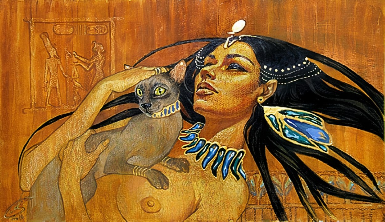 Художница Галла Абдель Фаттах царица