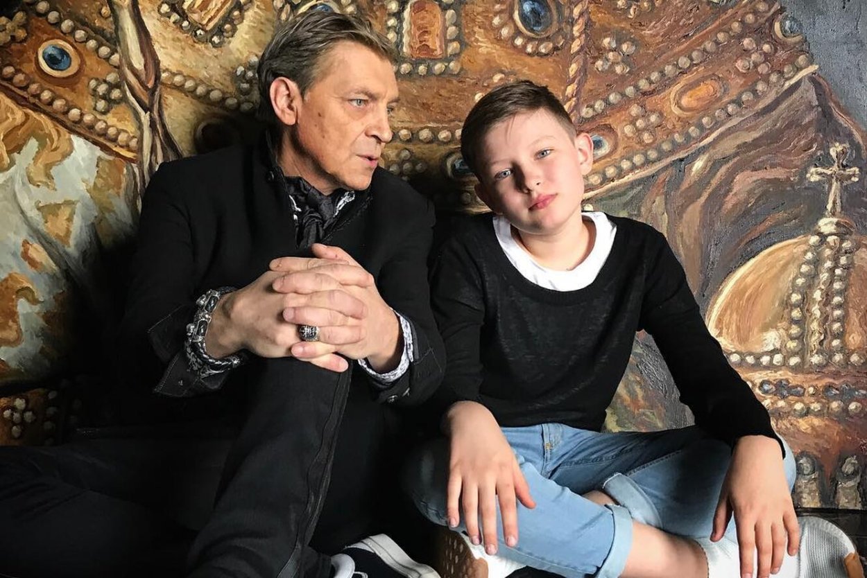 Александр Невзоров с сыном