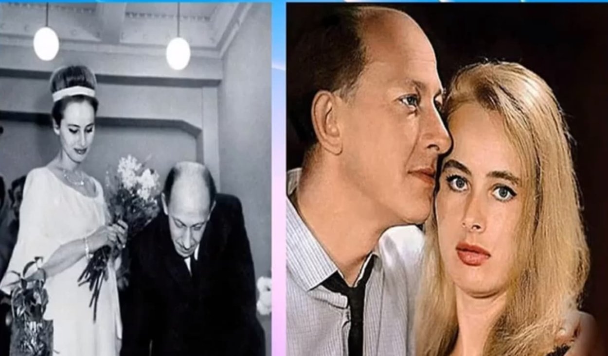 Евгений Евстигнеев и Лилия Журкина