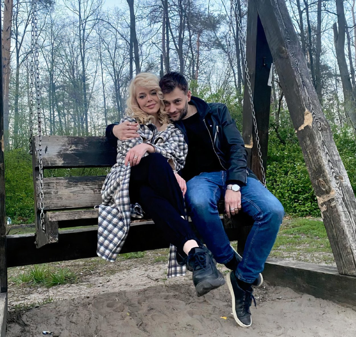 Алина Гросу и Роман Полянский
