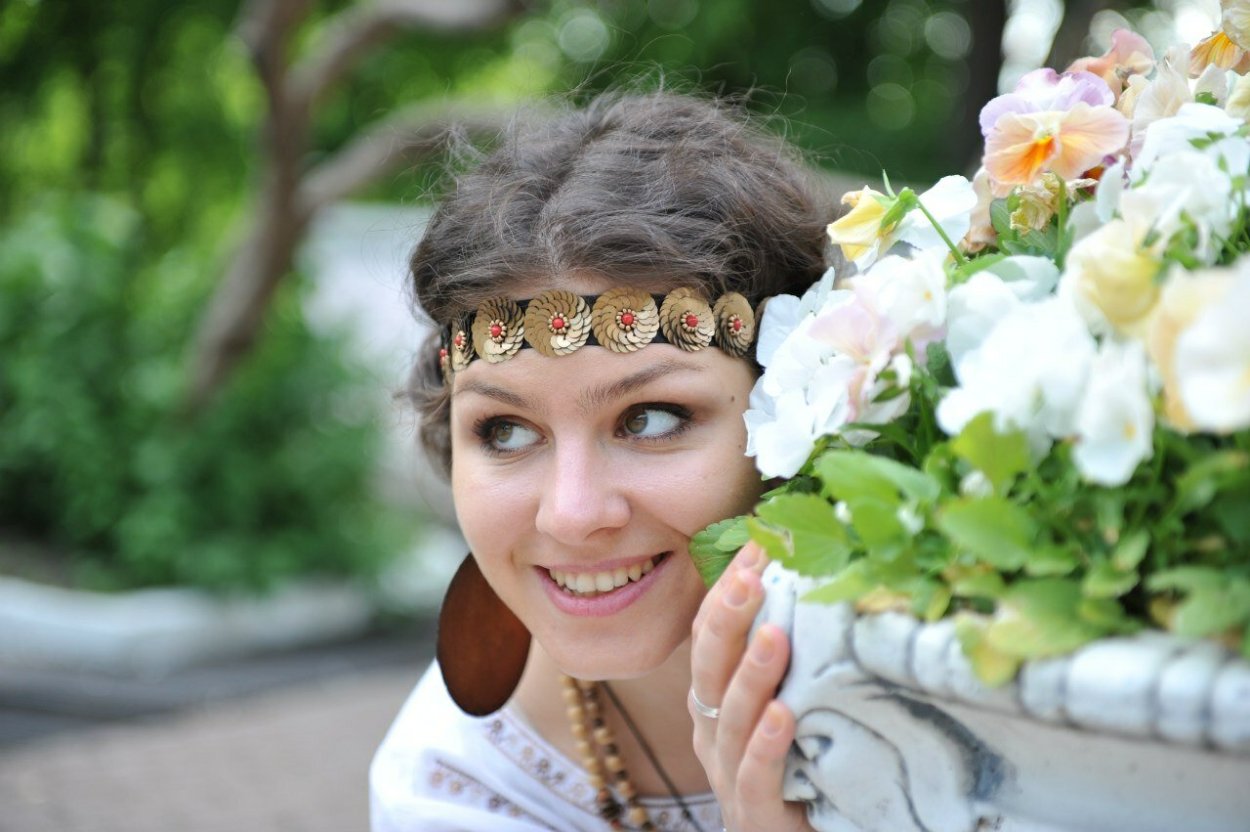 Александра Артемьева слепая
