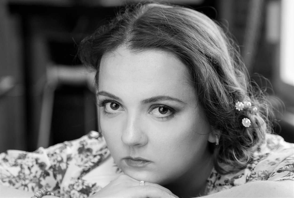 Ирина Алферова в молодости