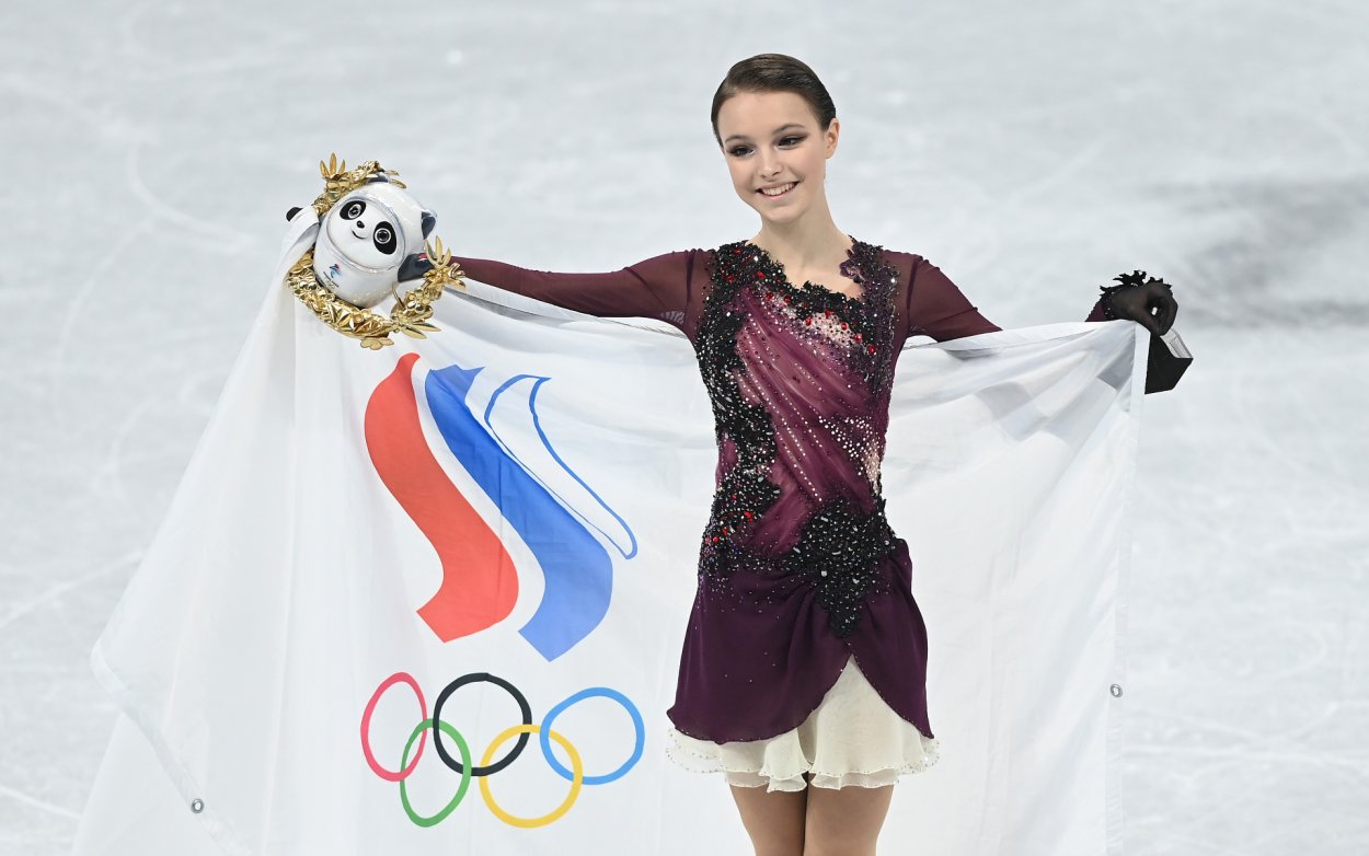 Анна Щербакова фигуристка Пекин 2022
