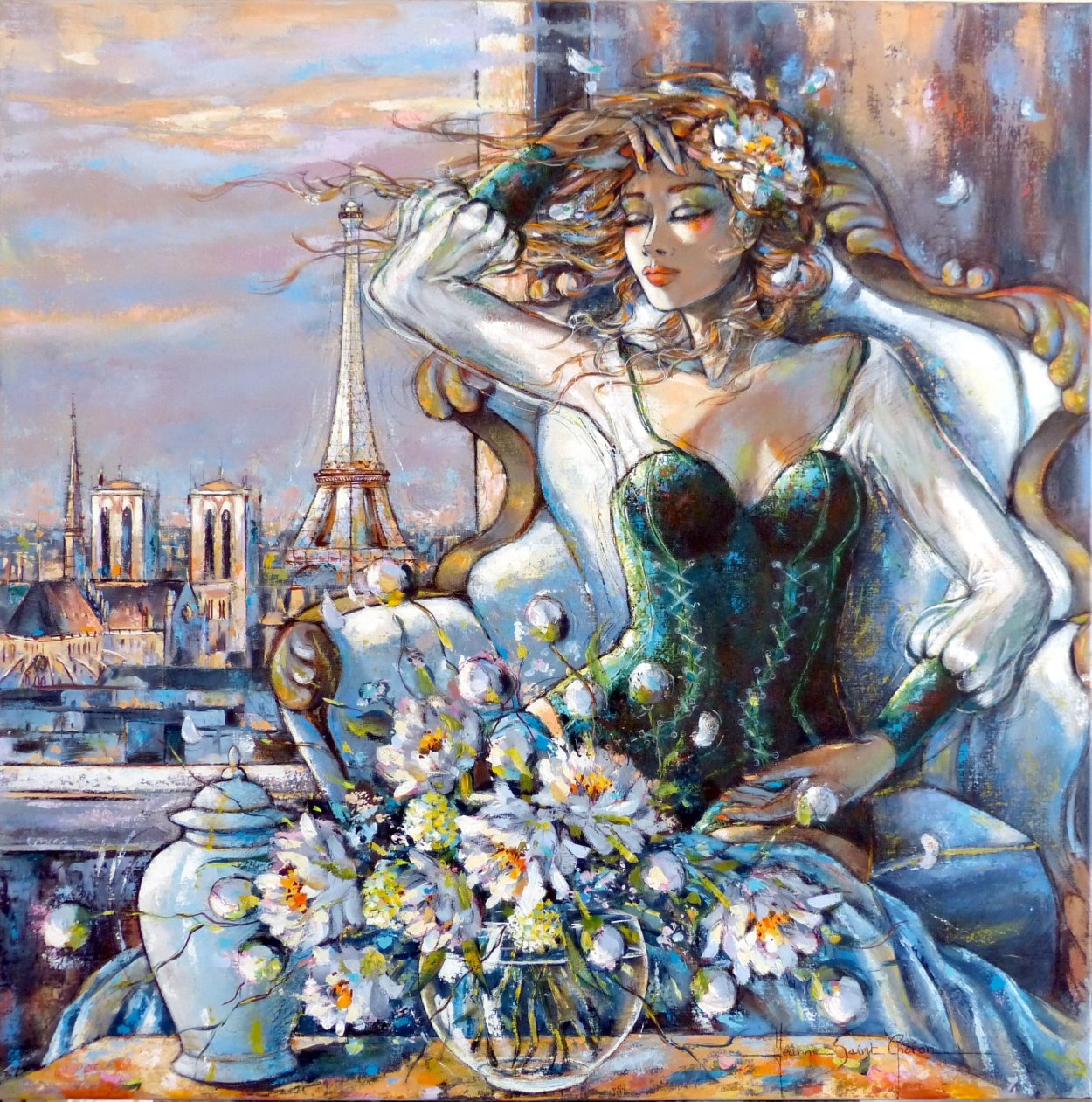 Жанна сен Шерон художник