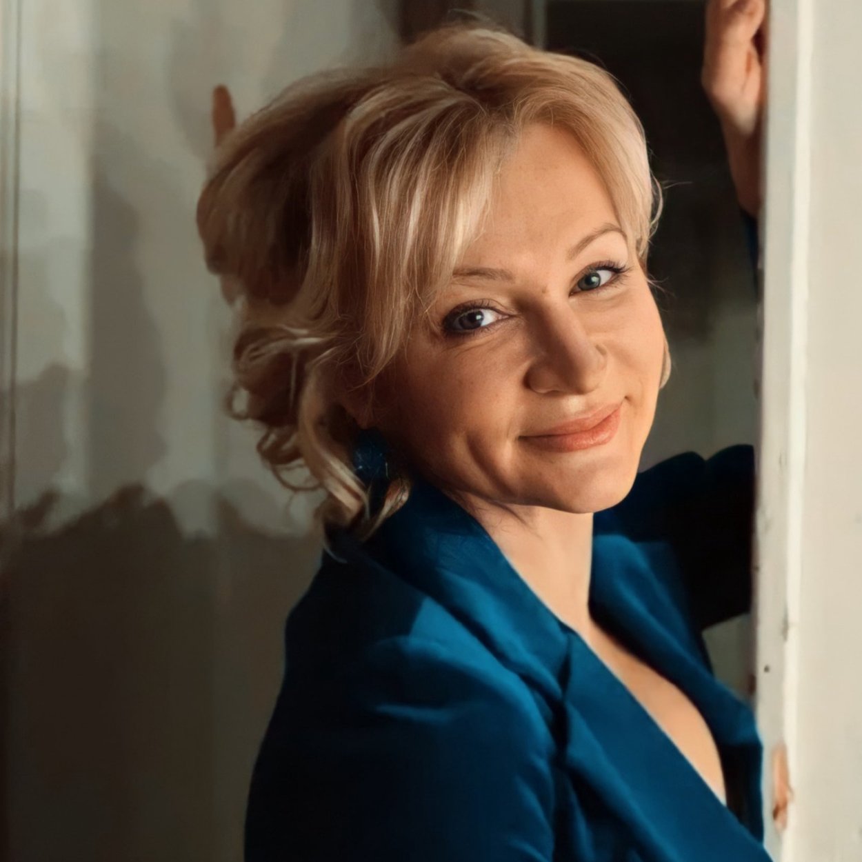 Анна Хрупина в Нижнем белье