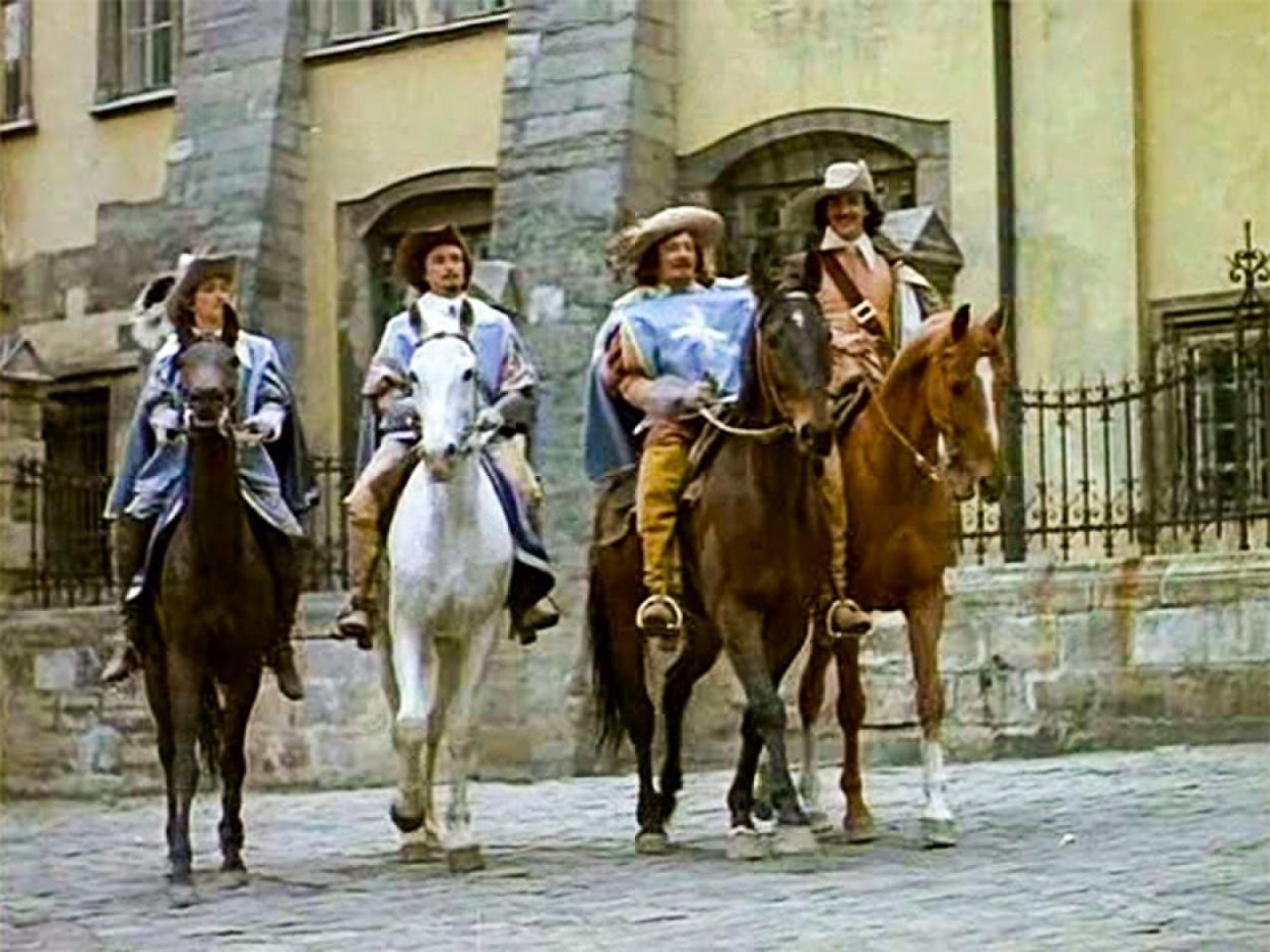 Д`Артаньян и три мушкетера фильм 1979
