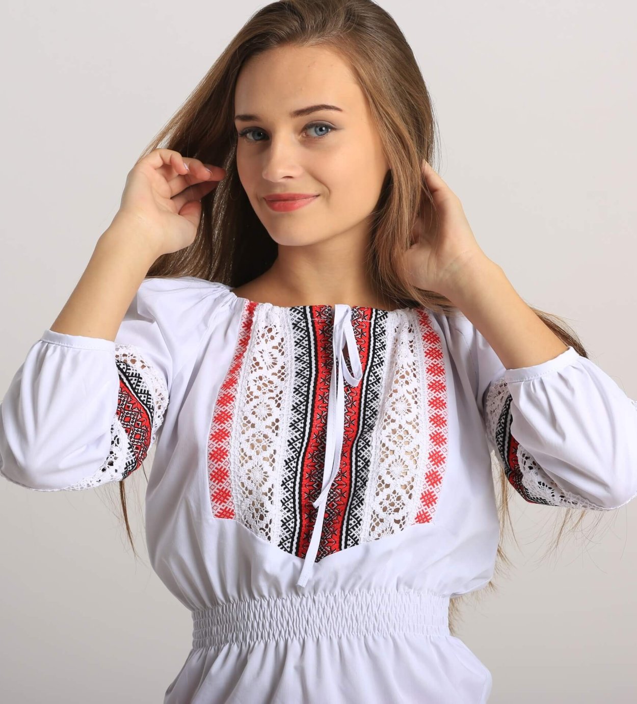 Блузка в Славянском стиле