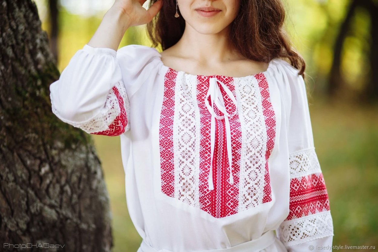 Русская рубашка женская