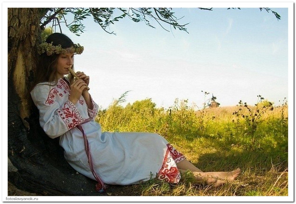 Славянская рубаха для девочки