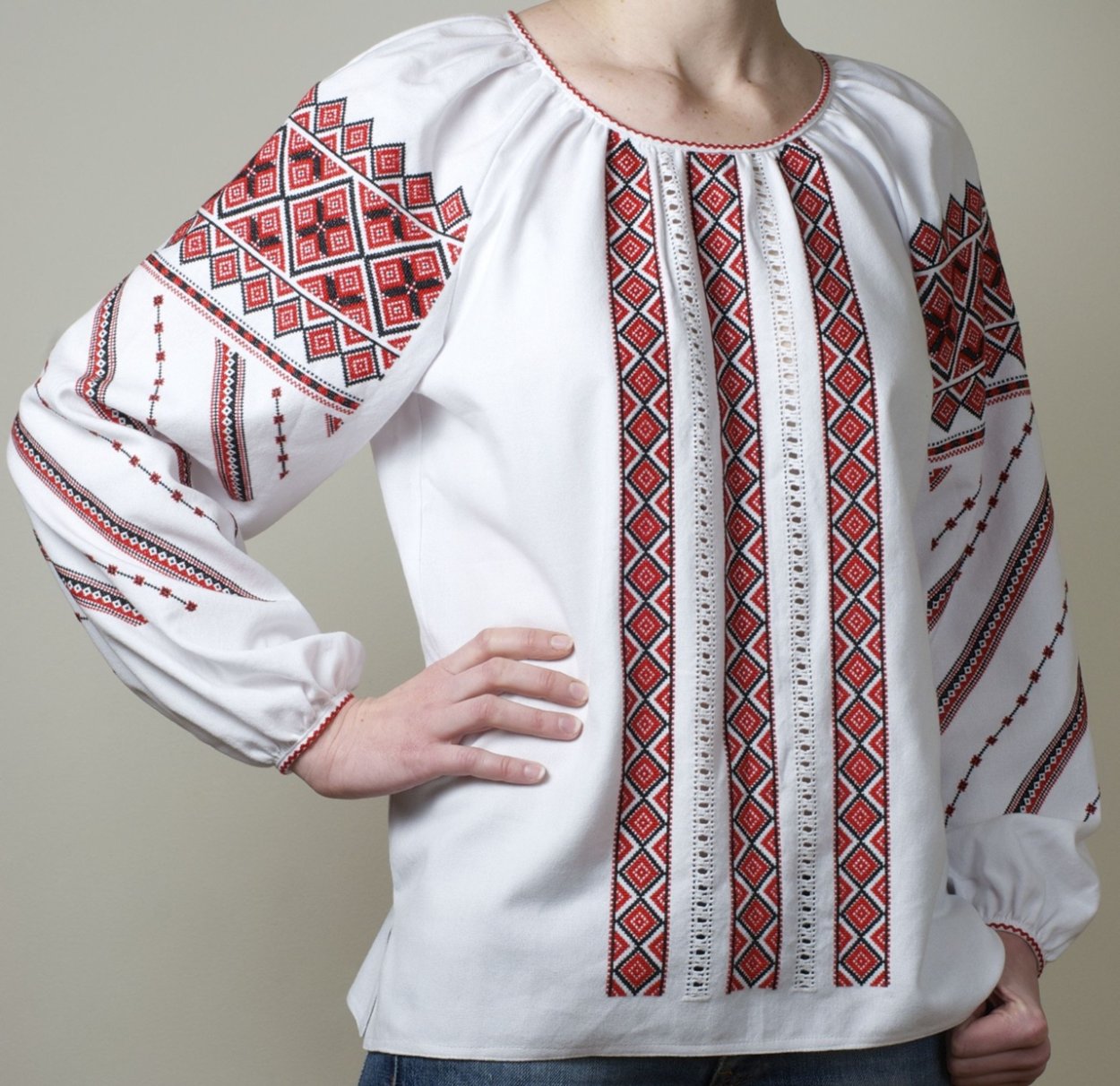Рубаха женская русская народная