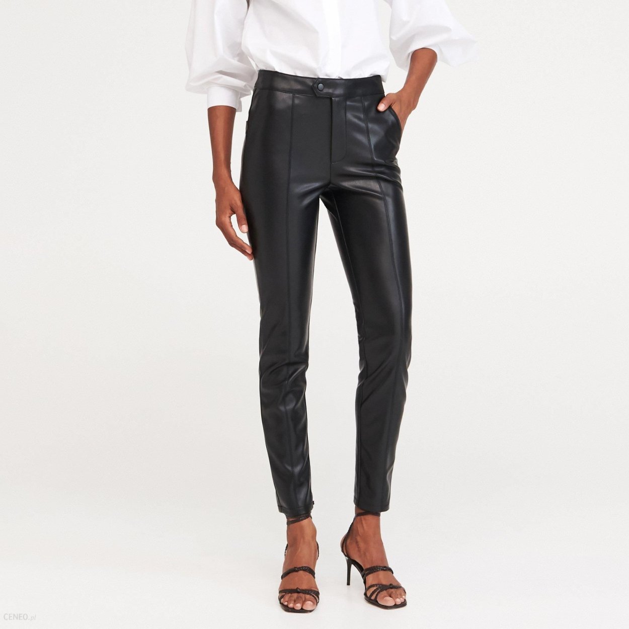 Кожаные штаны Zara woman
