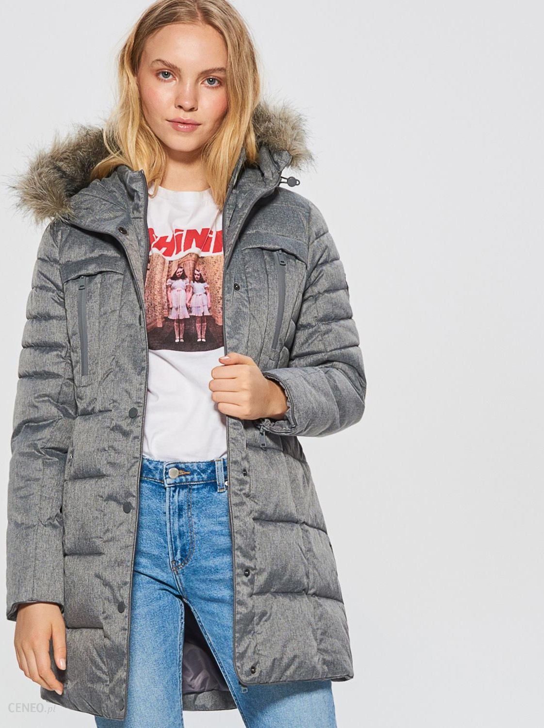 Cropp unleash куртка серая