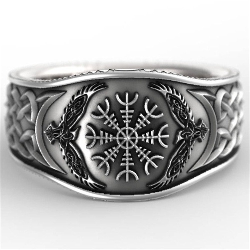 Кольцо Nordic Mythology Viking Compass