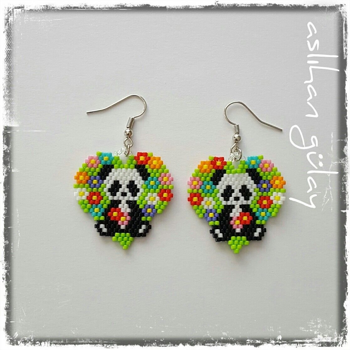 Серёжки из бисера модные