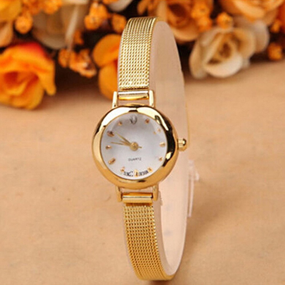 Часы Geneva Quartz женские золотые 585