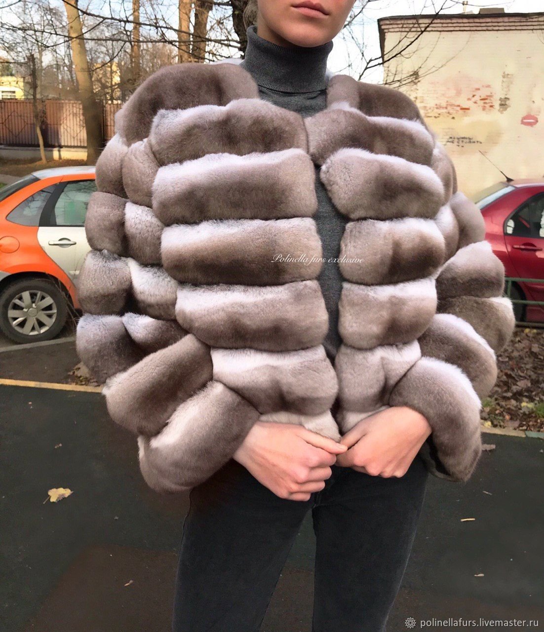 Шапка из шиншиллы