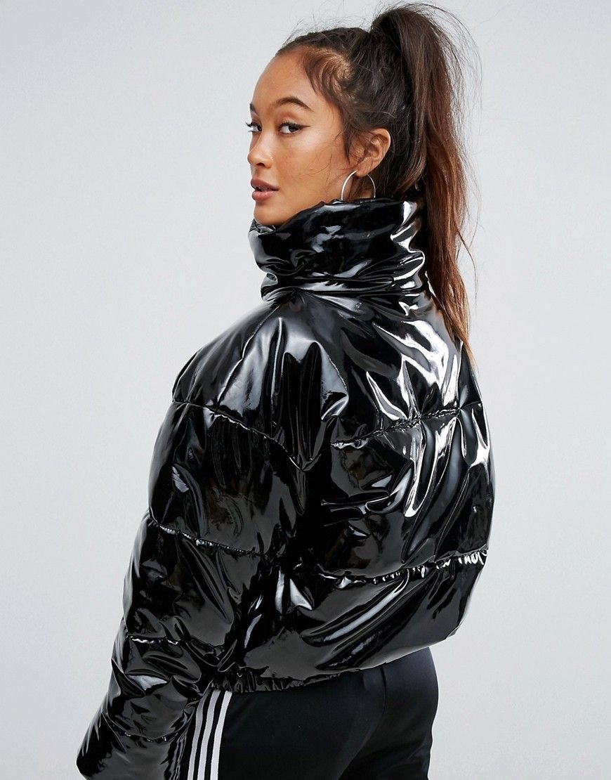 Vinyl Puffer плащ