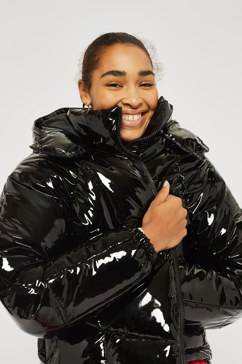 Куртка adidas женская черная Oversize