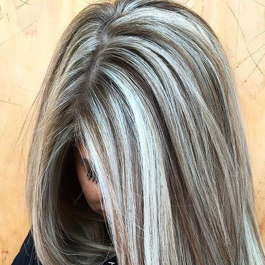мелирование краской на русые волосы фото