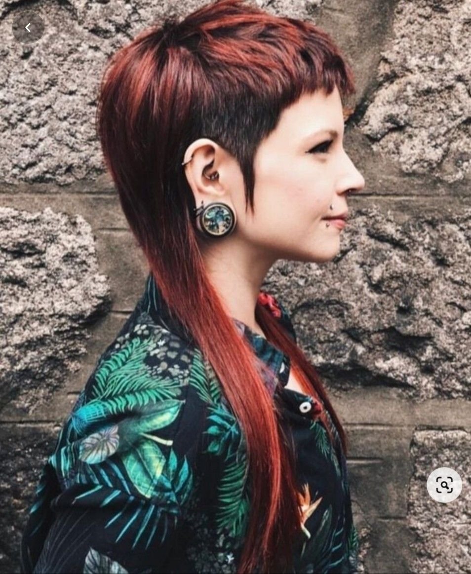 Стрижка «маллет» (Mullet)