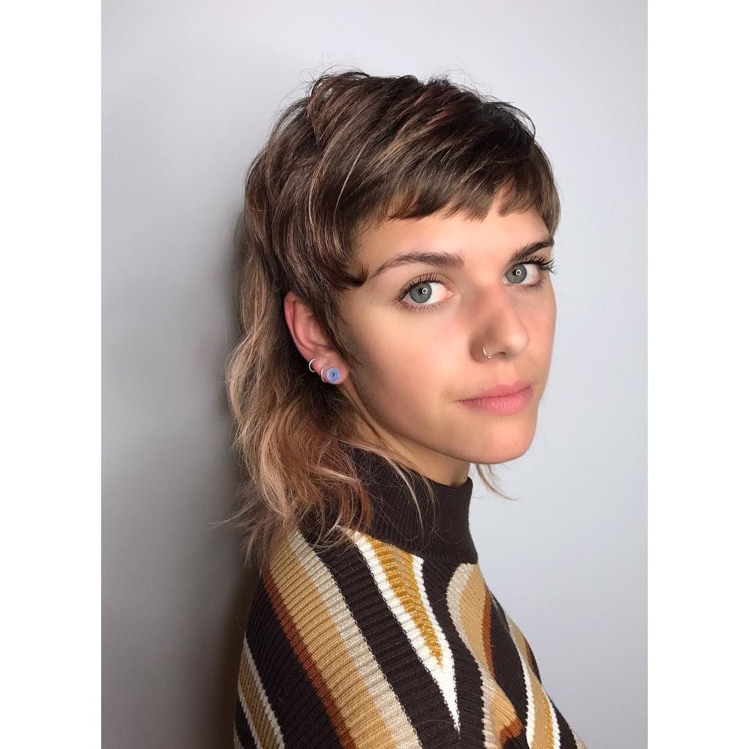 Стрижка «маллет» (Mullet)