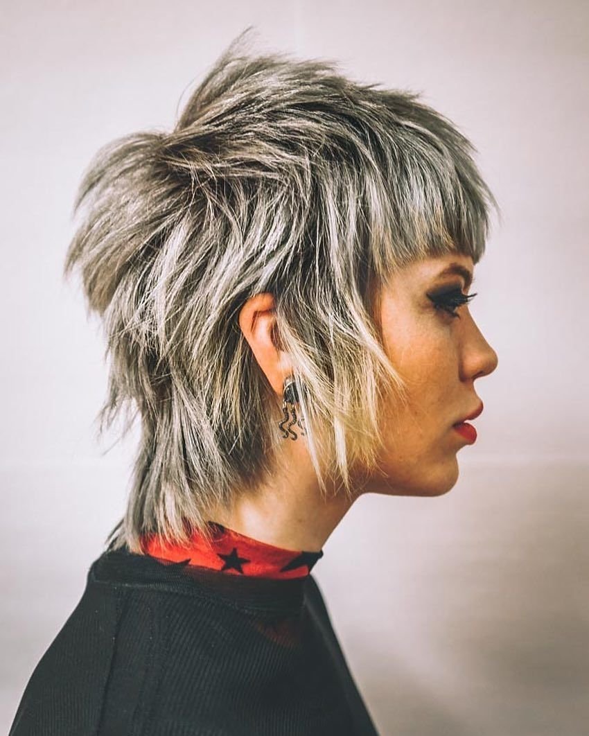 Стрижка «маллет» (Mullet)