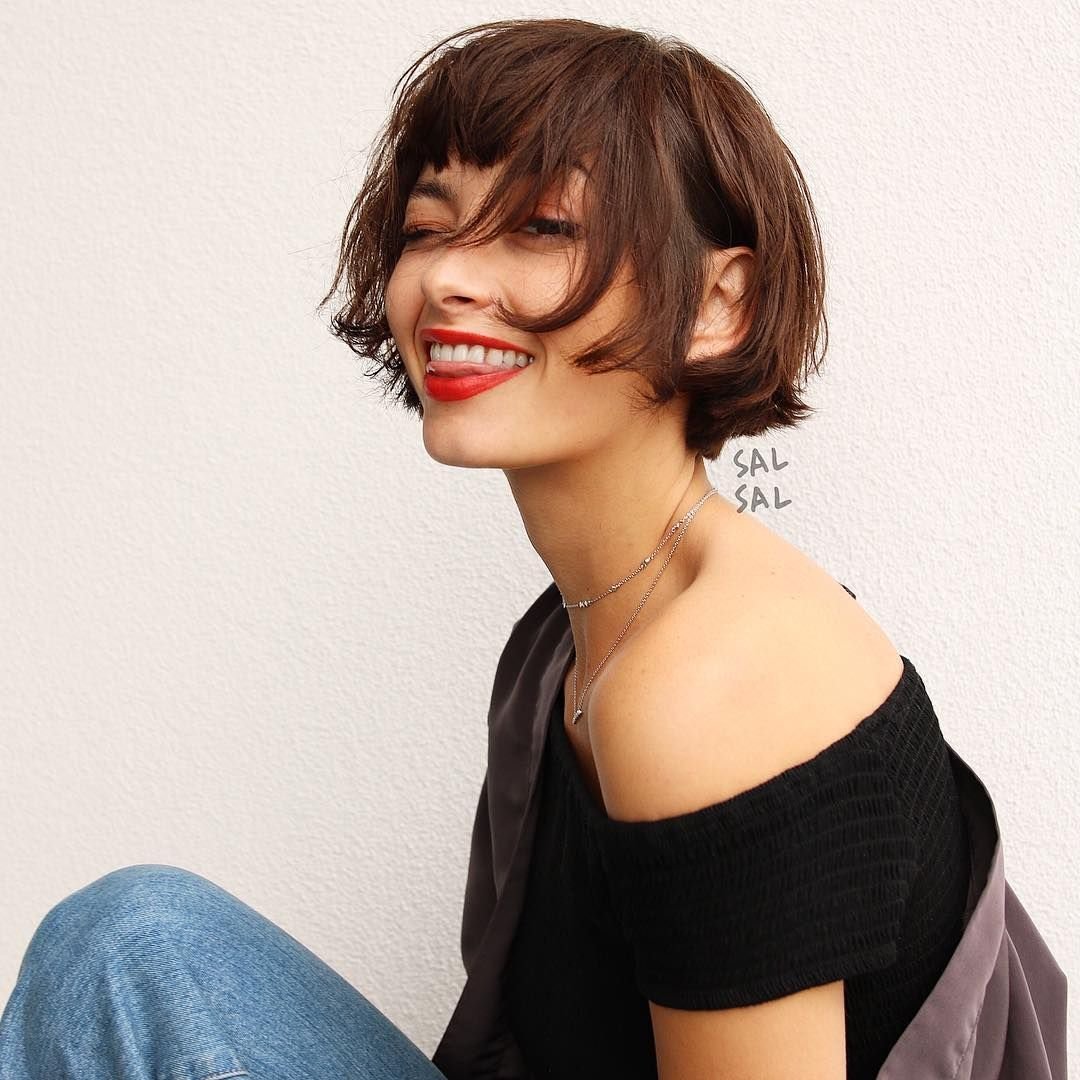 Korean short Hairstyle Боб