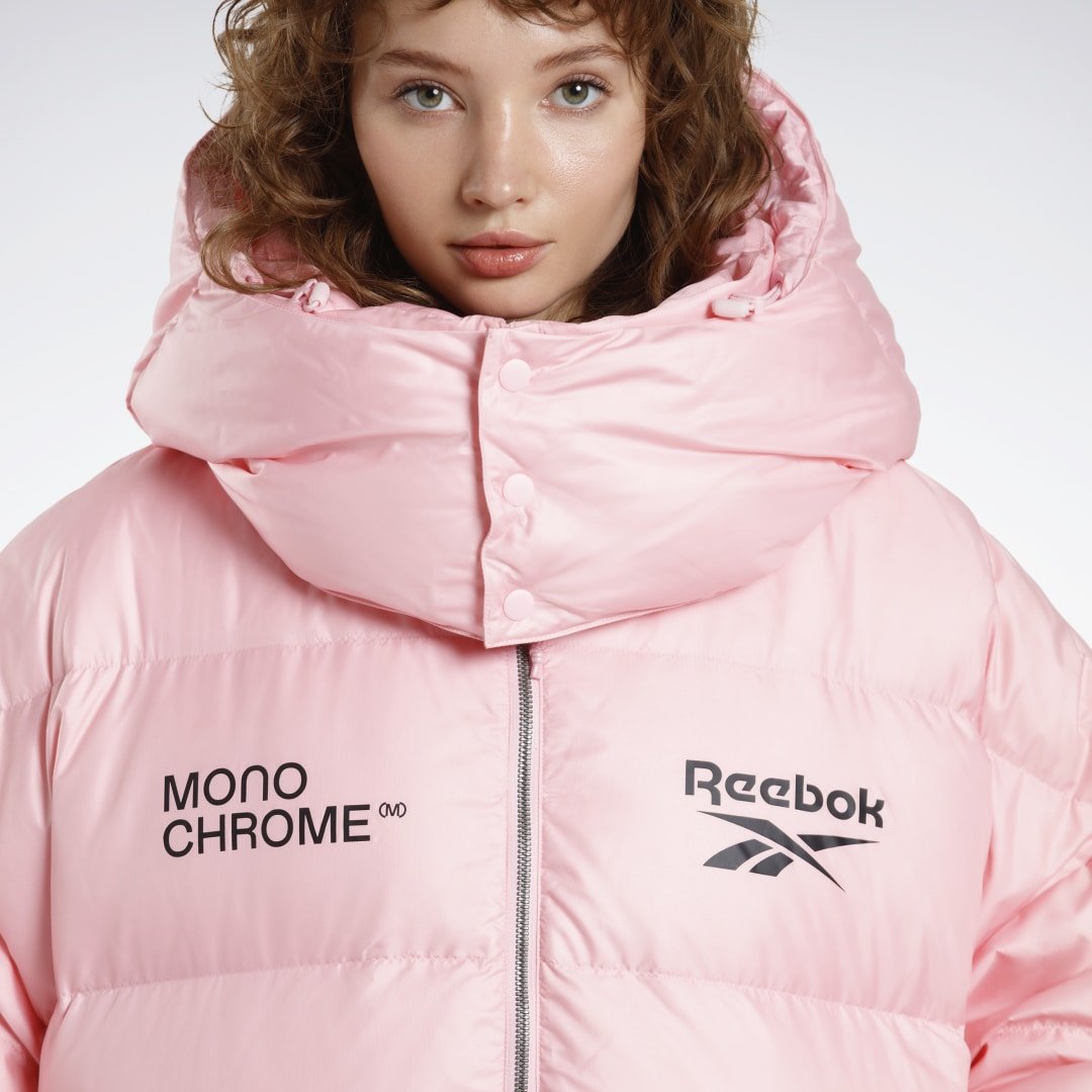 Reebok monochrome пуховик