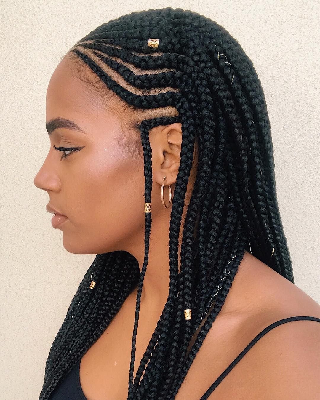 Cornrows косички африканские