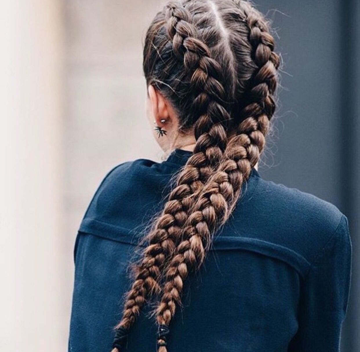 Французские косички Boxer-Braids