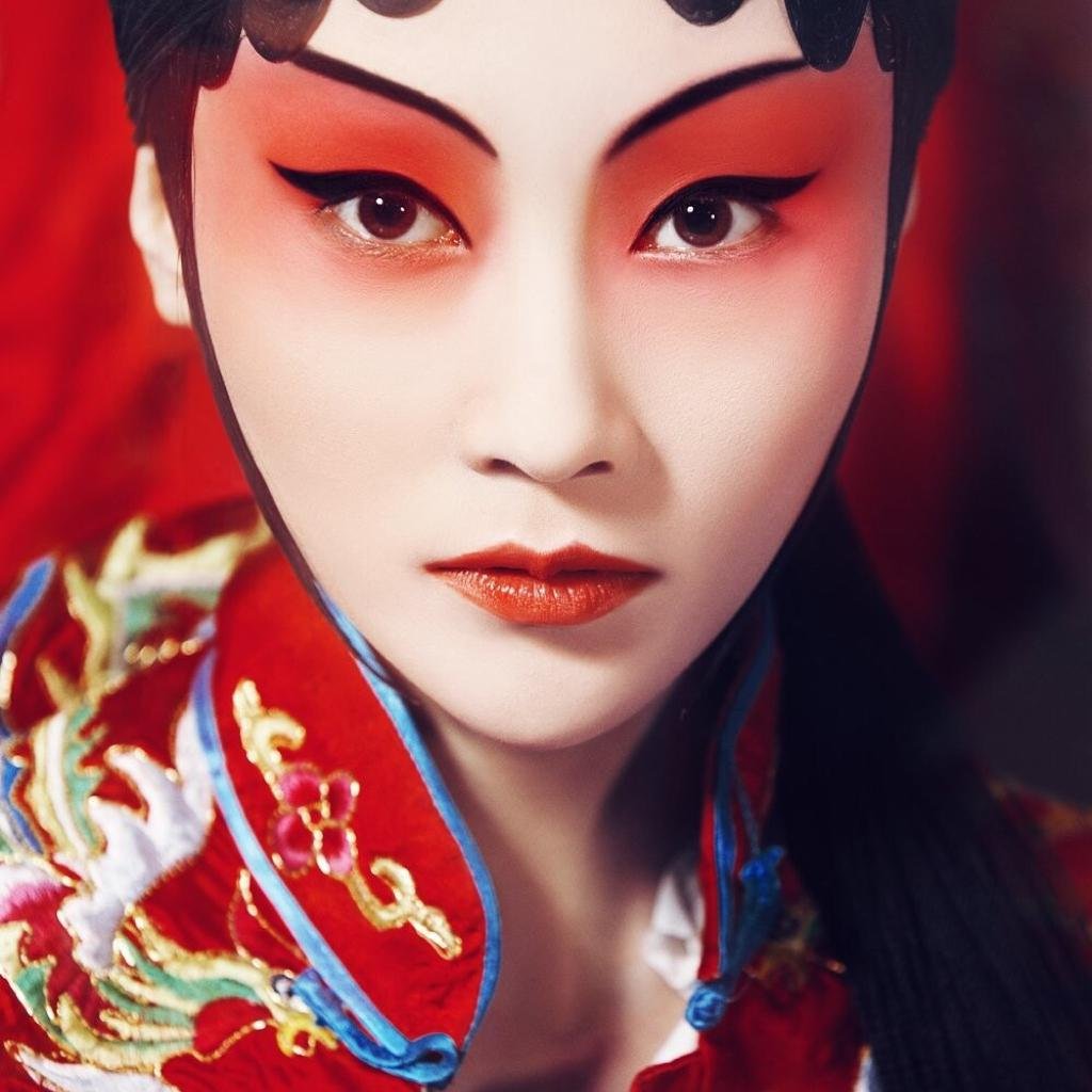 Китайский макияж
