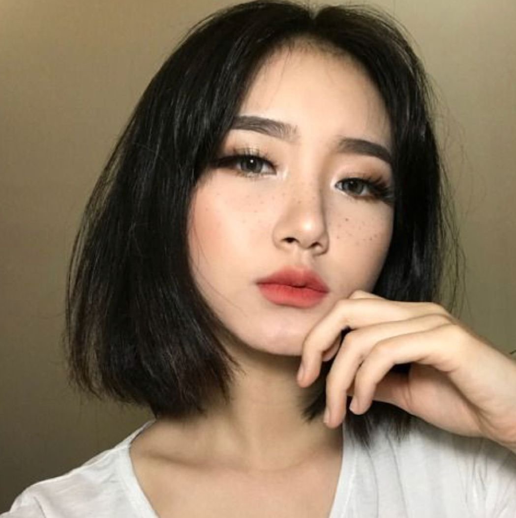 Ким Дабин кореянка макияж