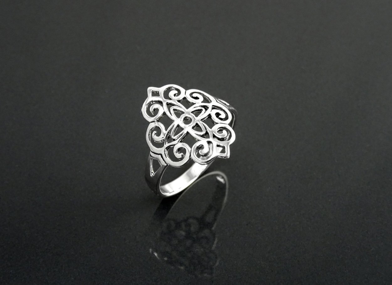 AUB Filigree Ring