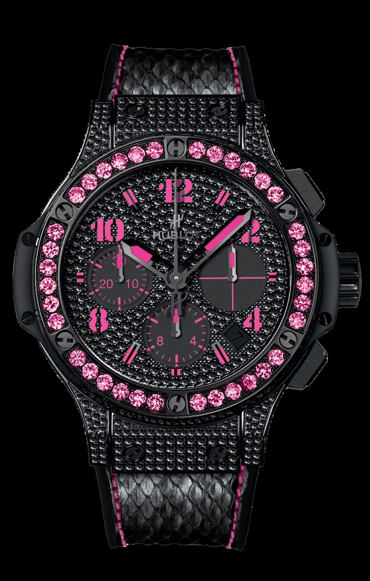 Hublot big Bang с рубинами
