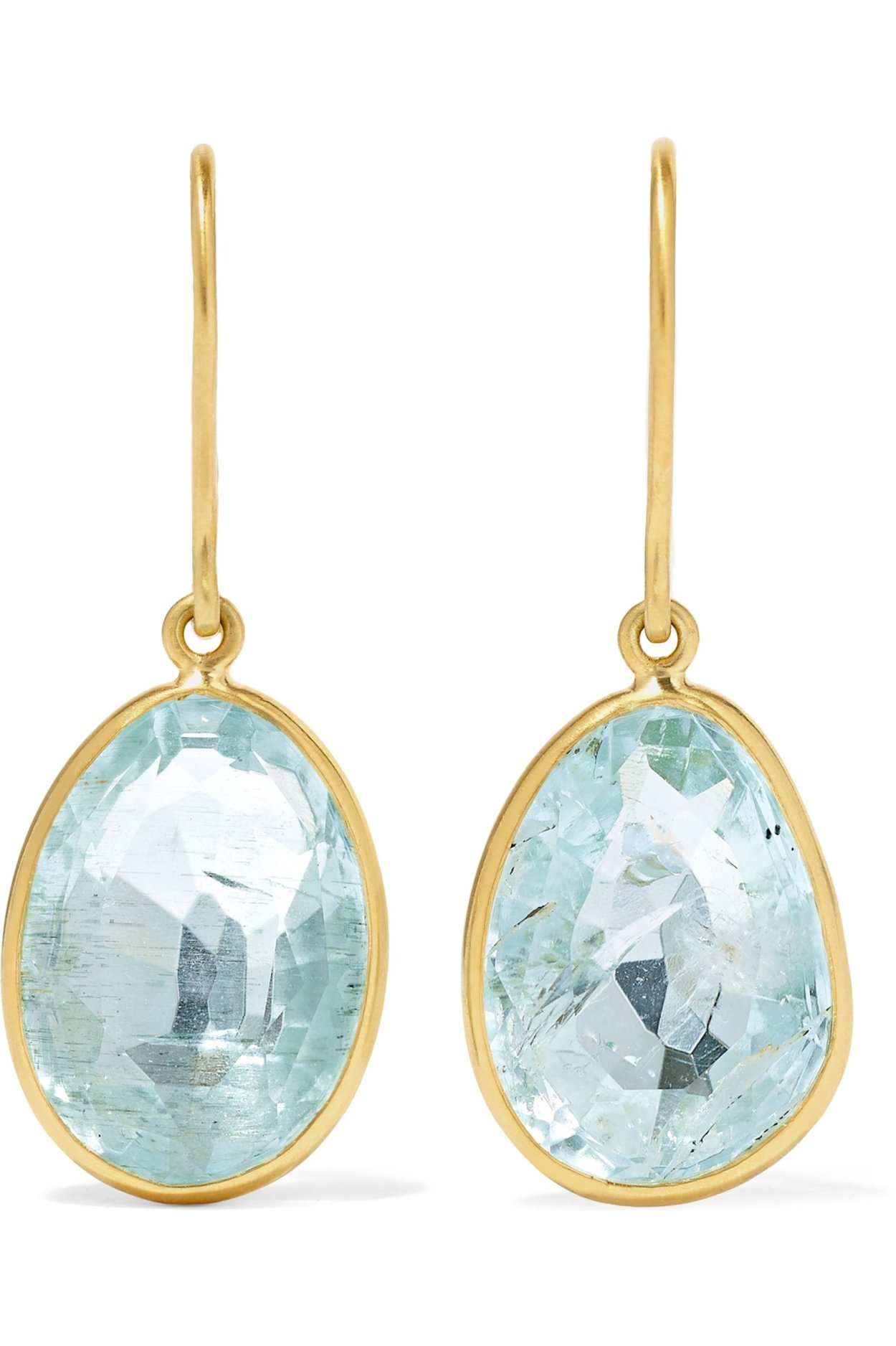 Серьги Aquamarine 46053a-s-a