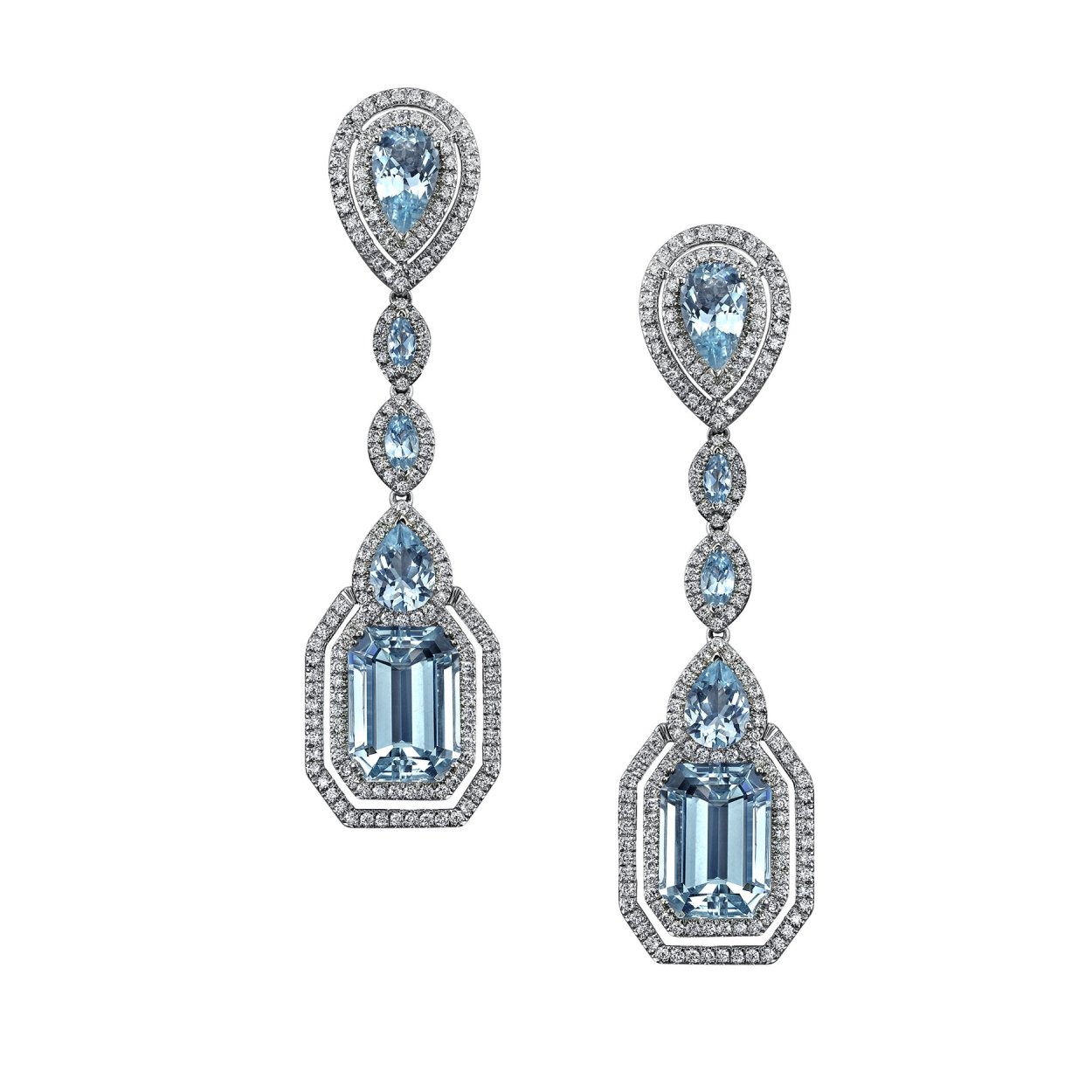 43538 Серьги Aquamarine Jewelry