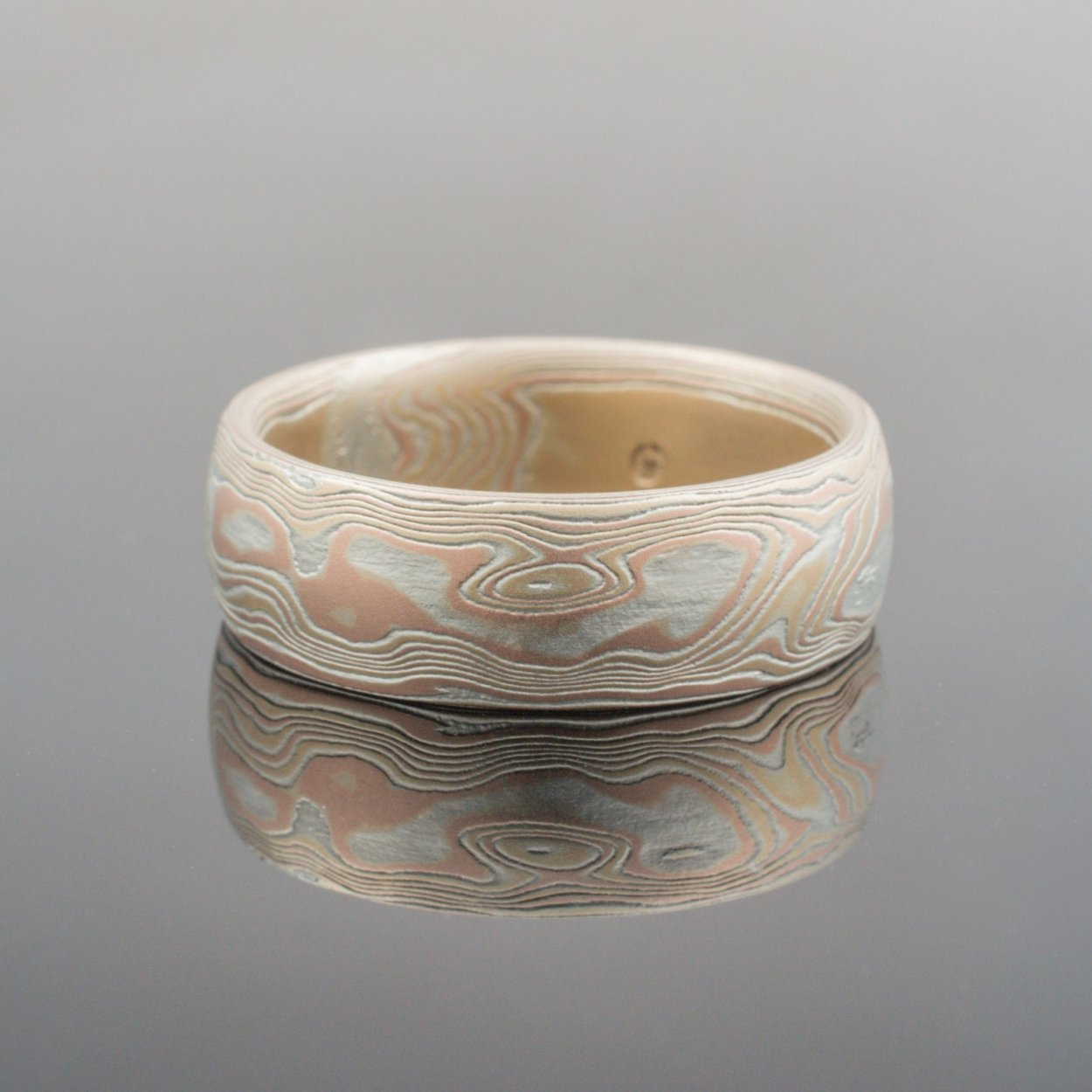Mokume gane Ring