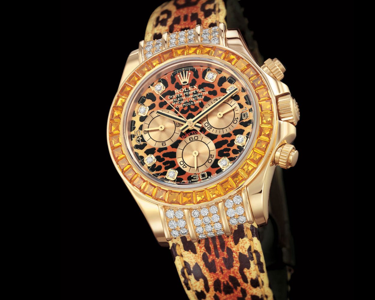 Часы Бриллиантовые мужские Rolex с рубинами