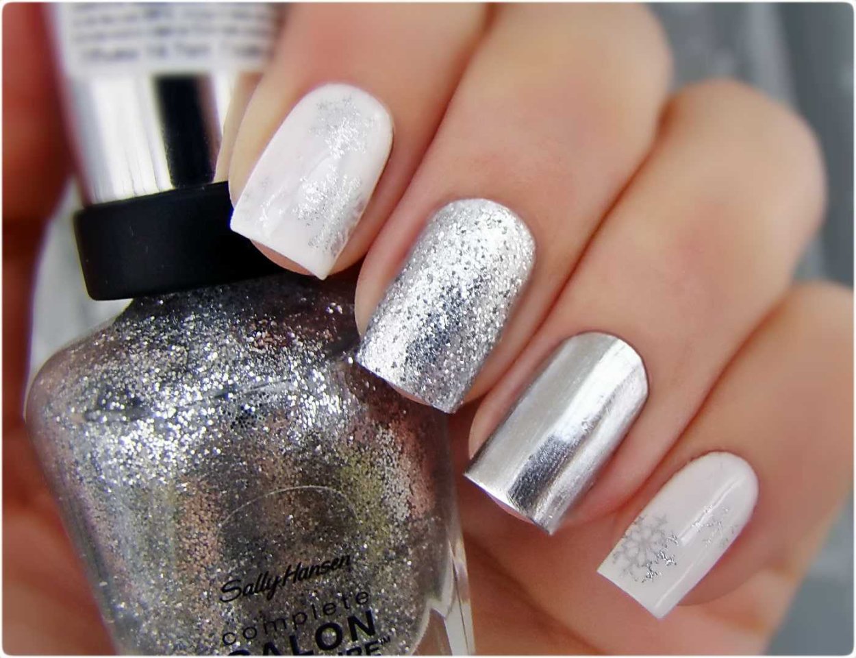 Sally Hansen серебристый